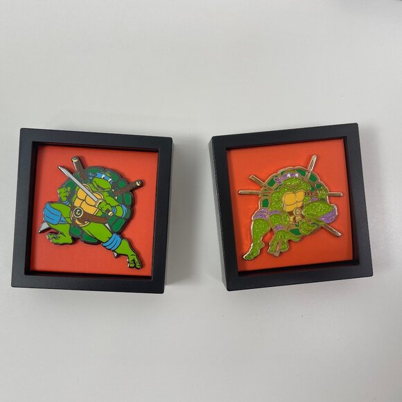 2 Figpin Teenage Mutant Ninja Turtles Series 1 - Picture 1 of 4
